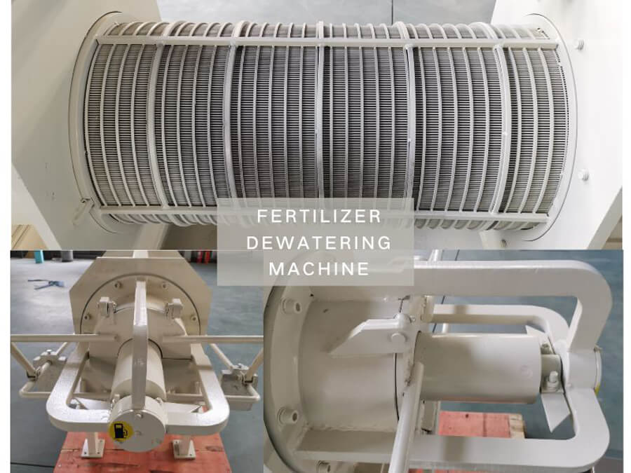 fertilizer dewatering machine