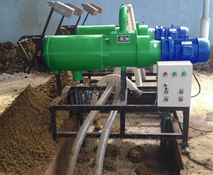 manure dewatering machine