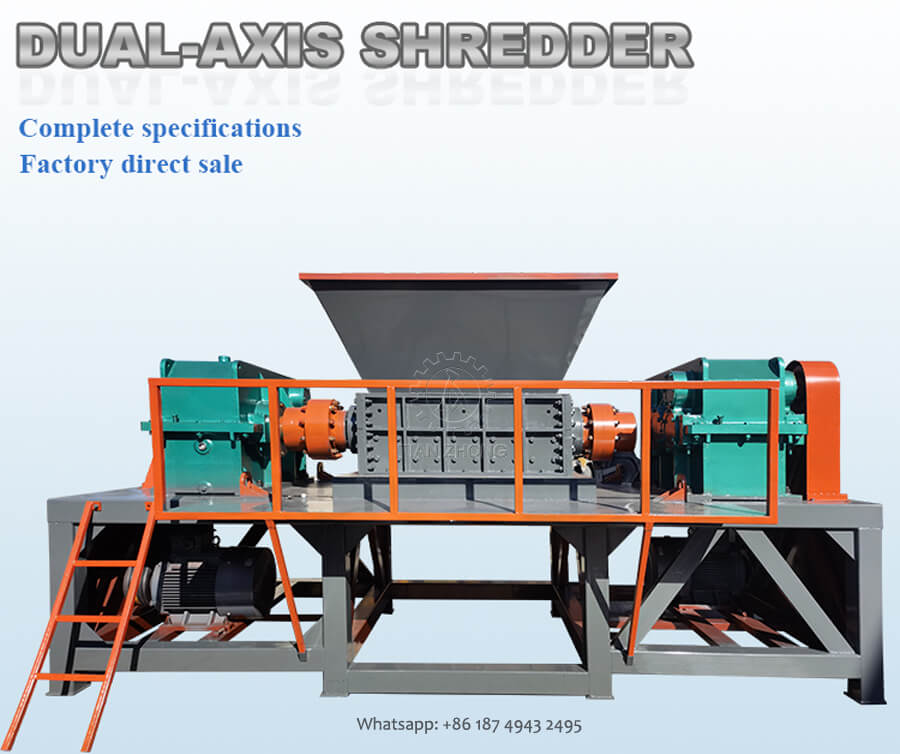 Compost Shredder Machine, Sale, Coniguration
