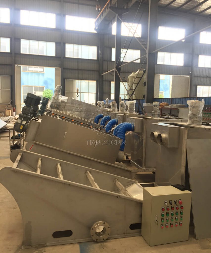 sludge dewatering machine