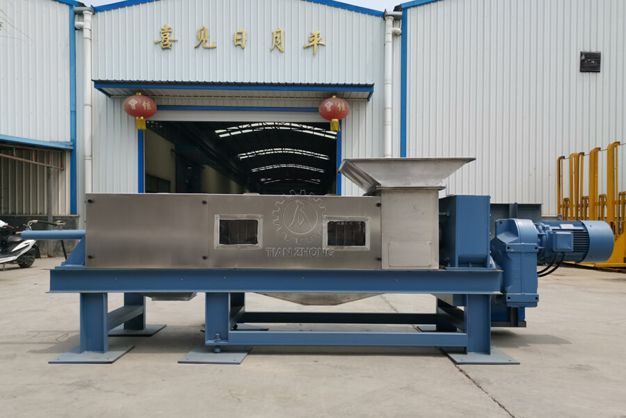 screw press dewatering machine